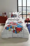 Özdilek Uyku Seti Tek Kişilik Ranforce Lisanslı Spiderman Wall Gri