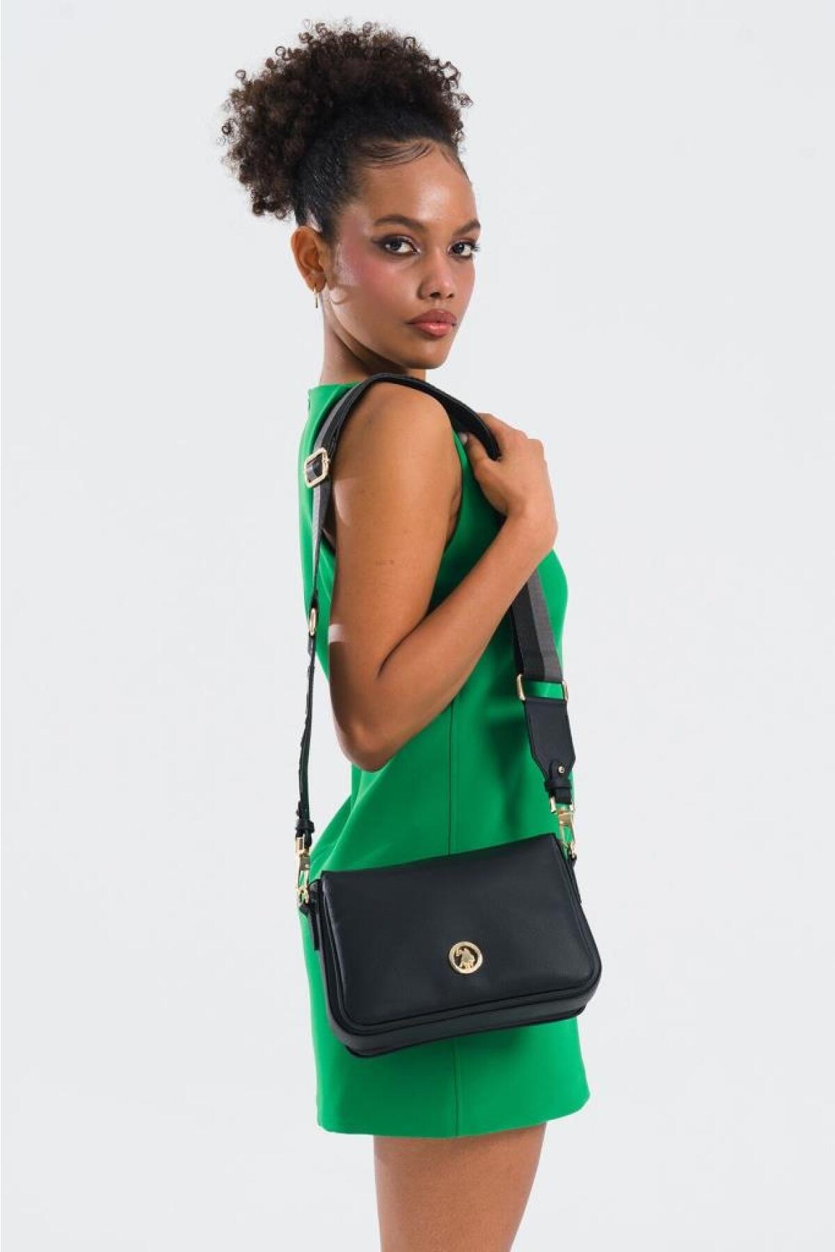 U.S. Polo Assn. Postacı Çanta US25141 Siyah