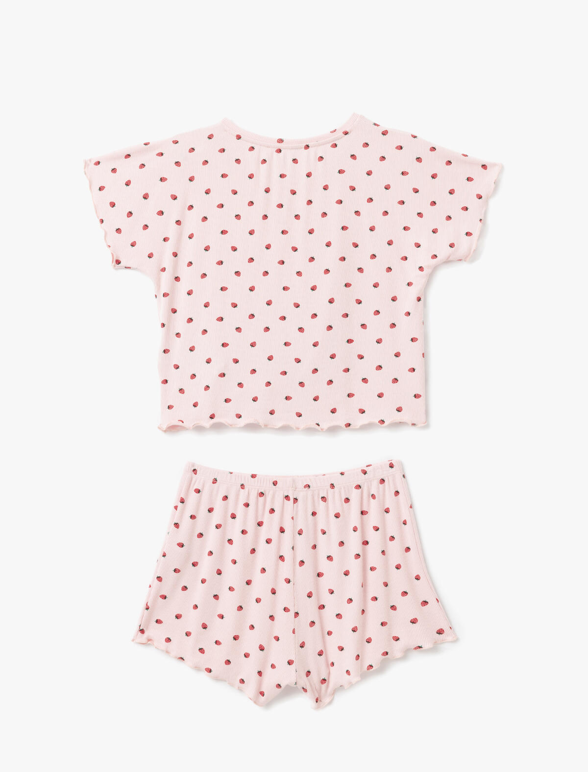 Koton Pijama Takımı 5SLK40021MK Pembe