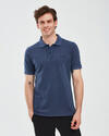 Skechers Organic Coll. M Short Sleeve Polo Shirt S241165-410 Lacivert