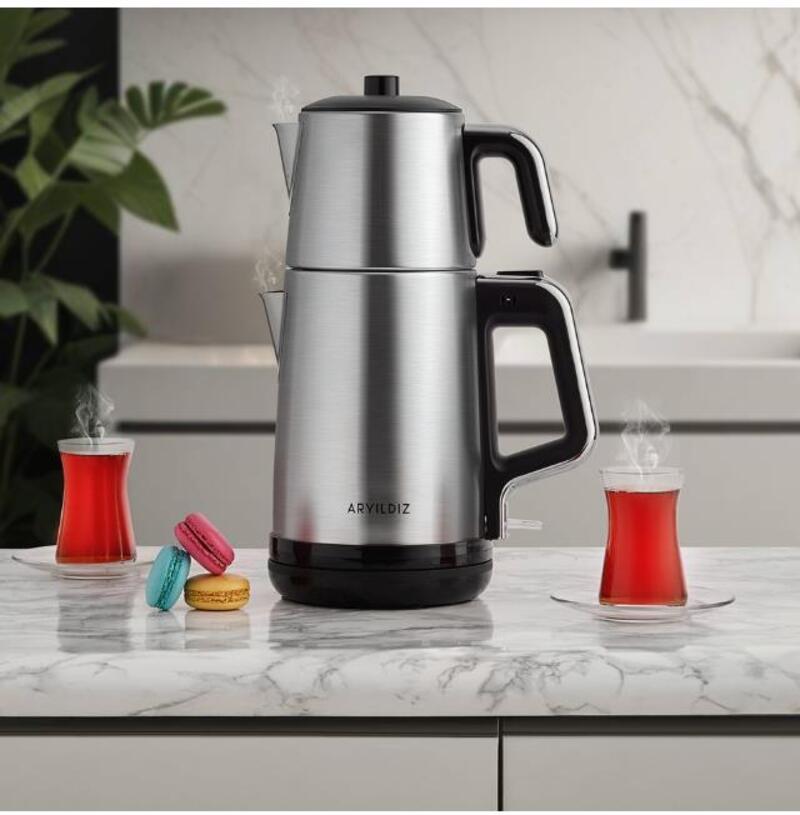 Aryıldız Çay Makinesi Tea Style Inox 153AR263020