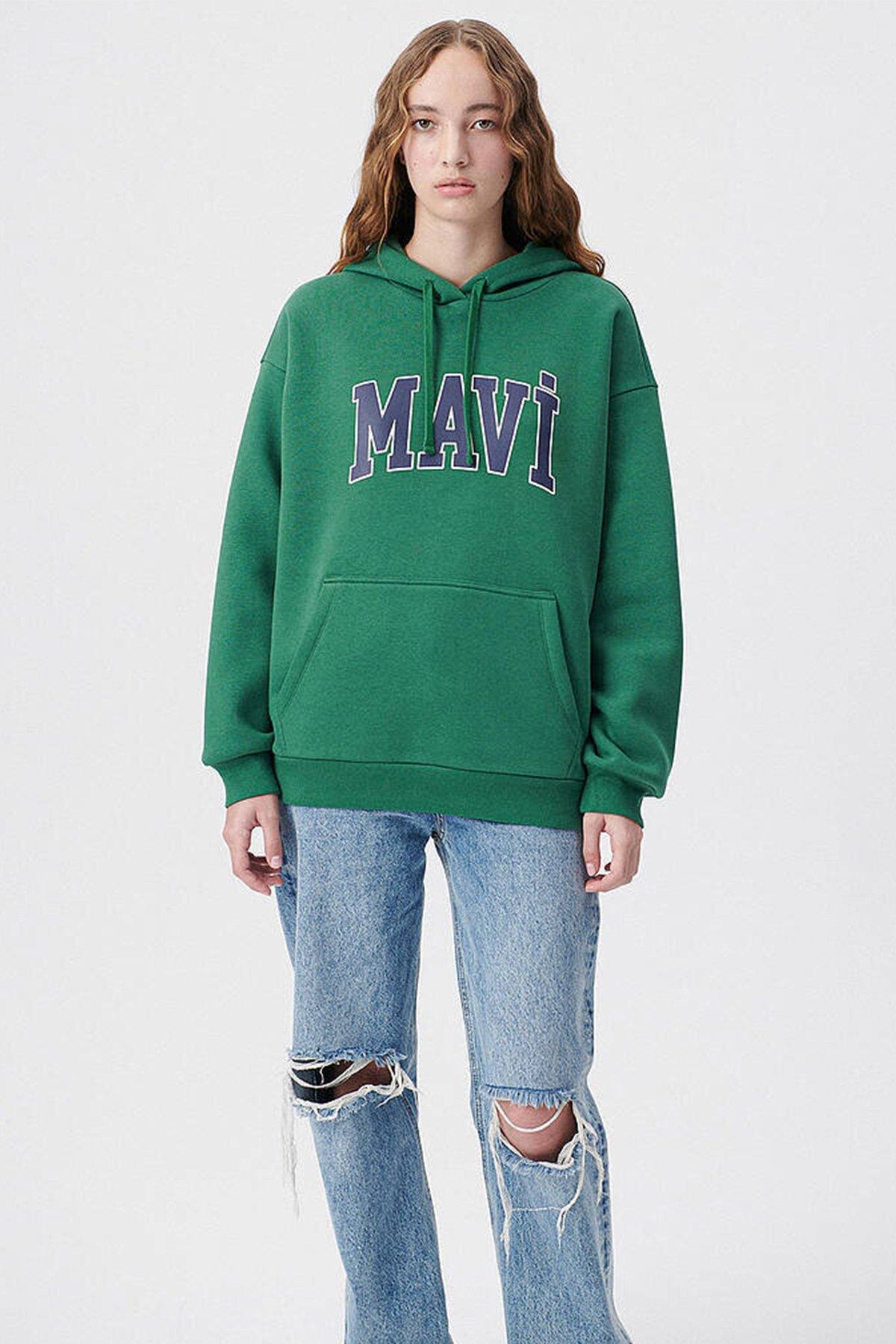 Mavi Sweatshirt M1600361-71892 Yeşil