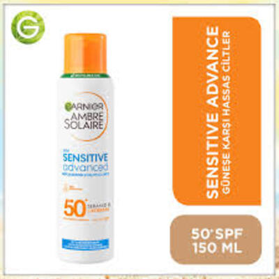 Garnier Ambre Solaire Güneş Koruyucu Sprey Yetişkin Atomizer SPF50 150Ml