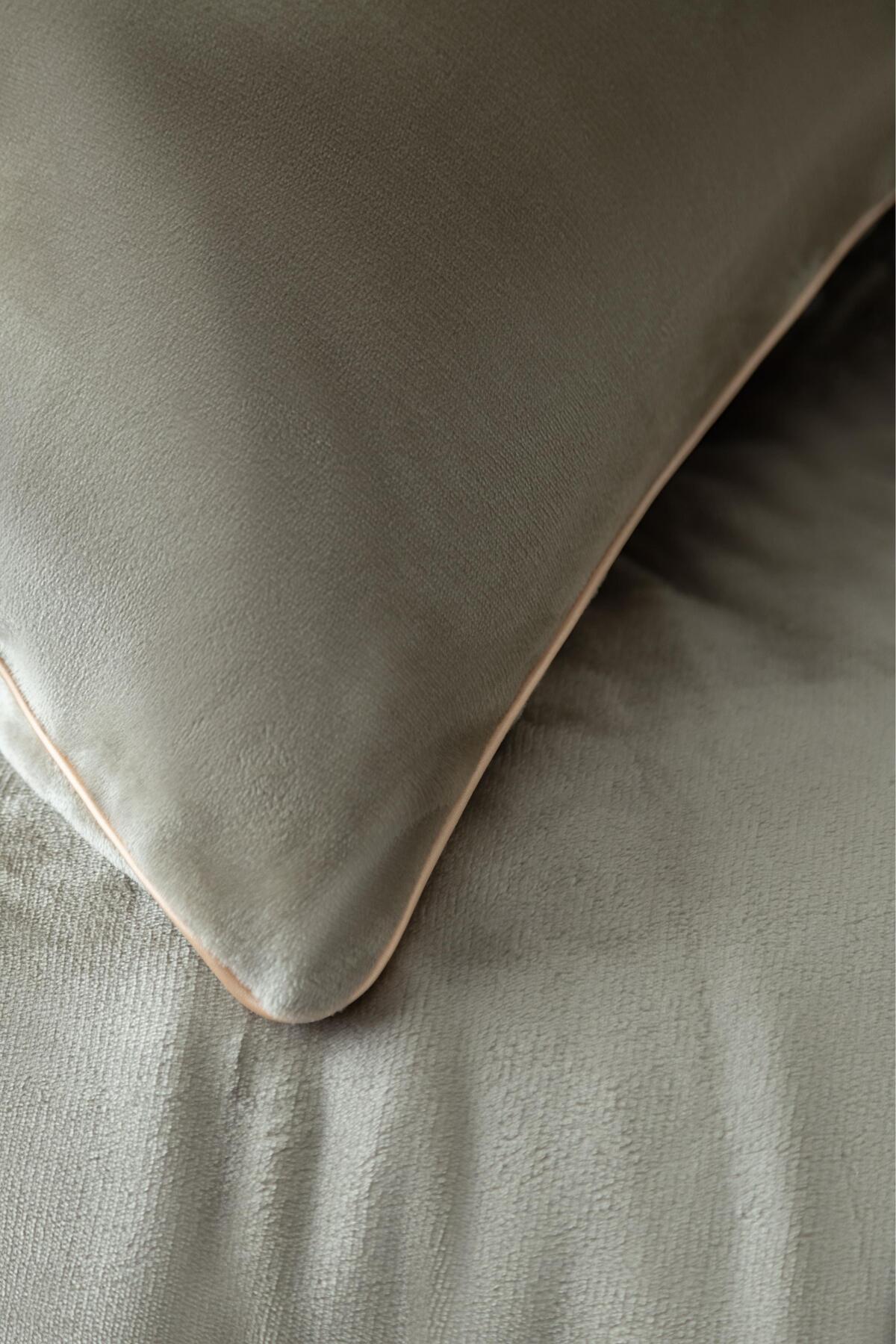 Apricitas Home Nevresim Takımı Çift Kişilik My Touch Vıctoria Küf Yeşili