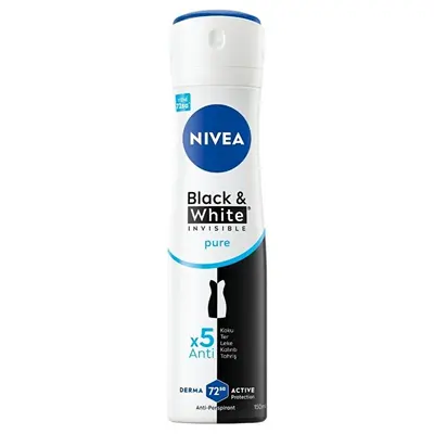 Nivea Kadın Deodorant Black&White Pure 150Ml (Dy)