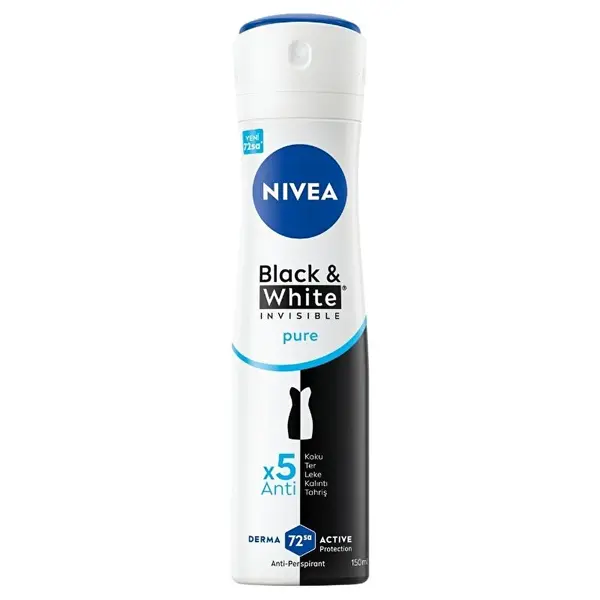 Nivea Kadın Deodorant Black&White Pure 150Ml