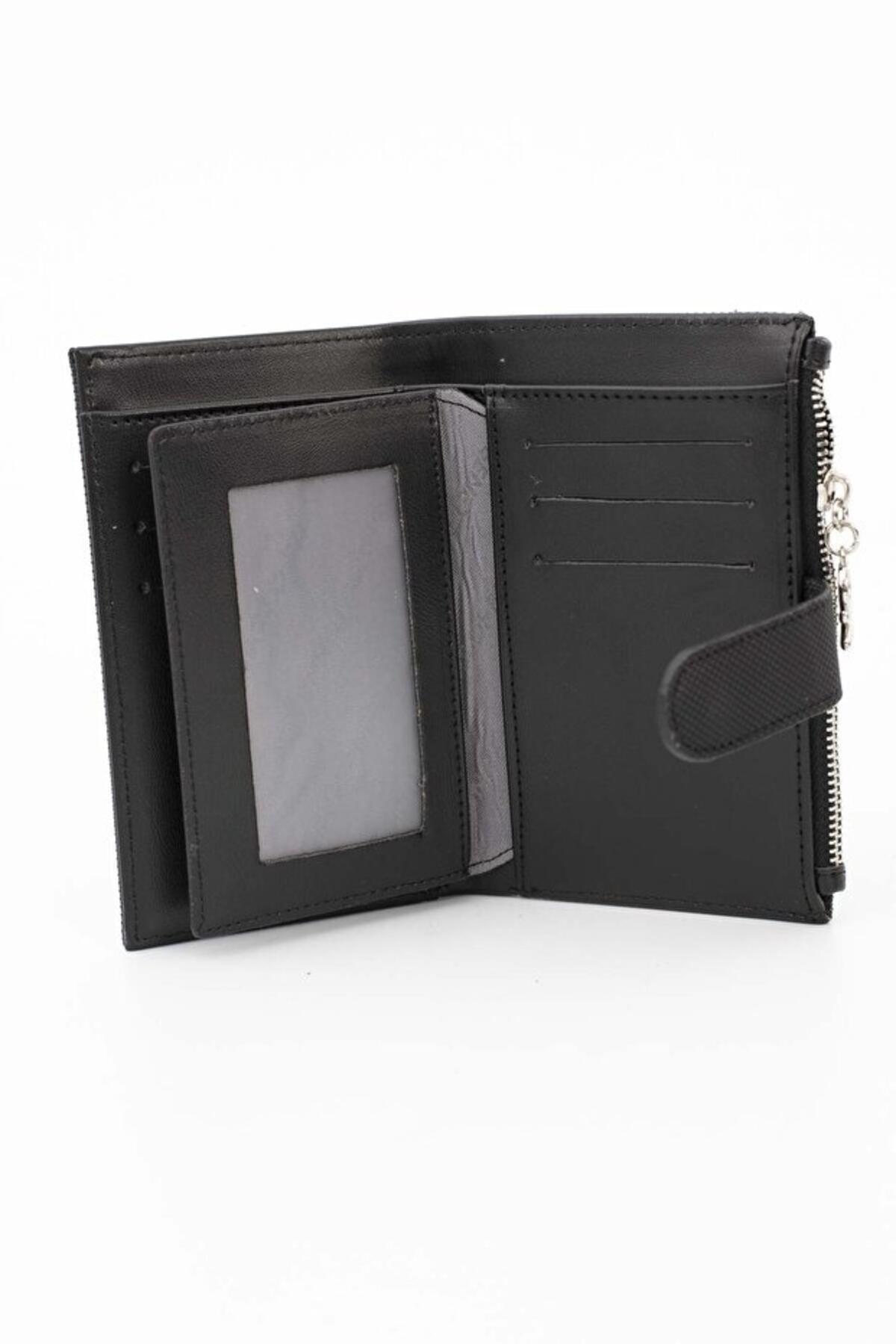 United Colors Of Benetton Kadın Cüzdan BNT_1656 Siyah United Colors Of Benetton Kadın Cüzdan BNT_1656 Siyah
