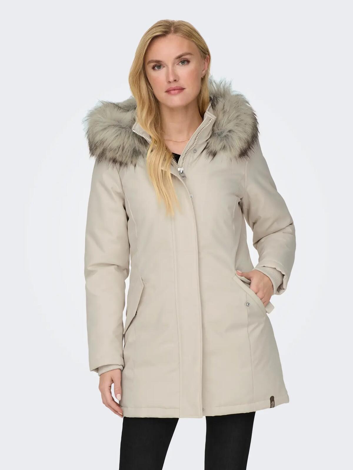 Only Parka 15300633 Krem