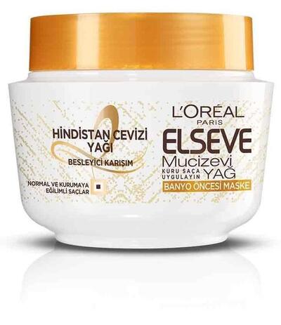 Elseve Saç Maskesi Hindistan Cevizi Yağlı 300Ml (Dy)