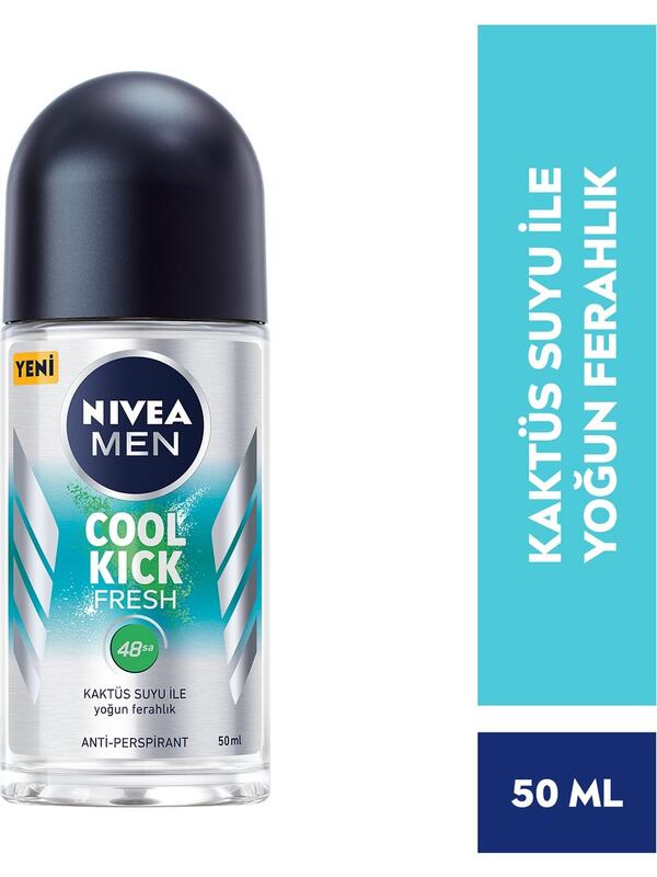 Nivea Erkek Roll-On Cool Kick Fresh 50Ml