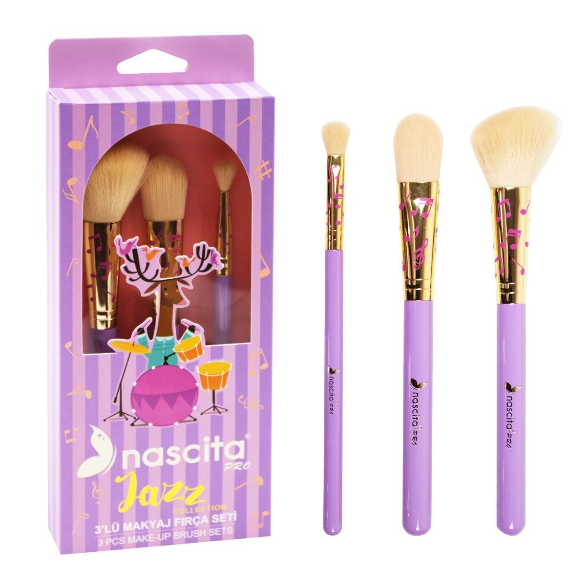 Nascita Makyaj Fırça Seti 3Lü Jazz NASBRUSHSET146