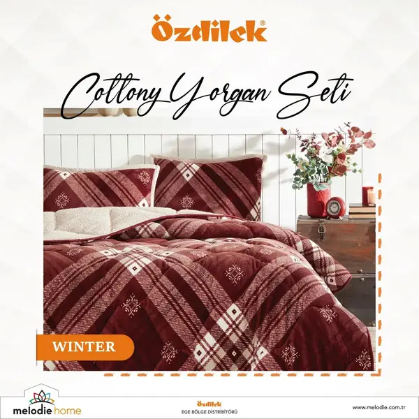 Özdilek Yorgan Seti Çift Kişilik Cottony Winter
