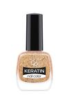 Golden Rose Oje Keratin Nail Color Glitter No:407