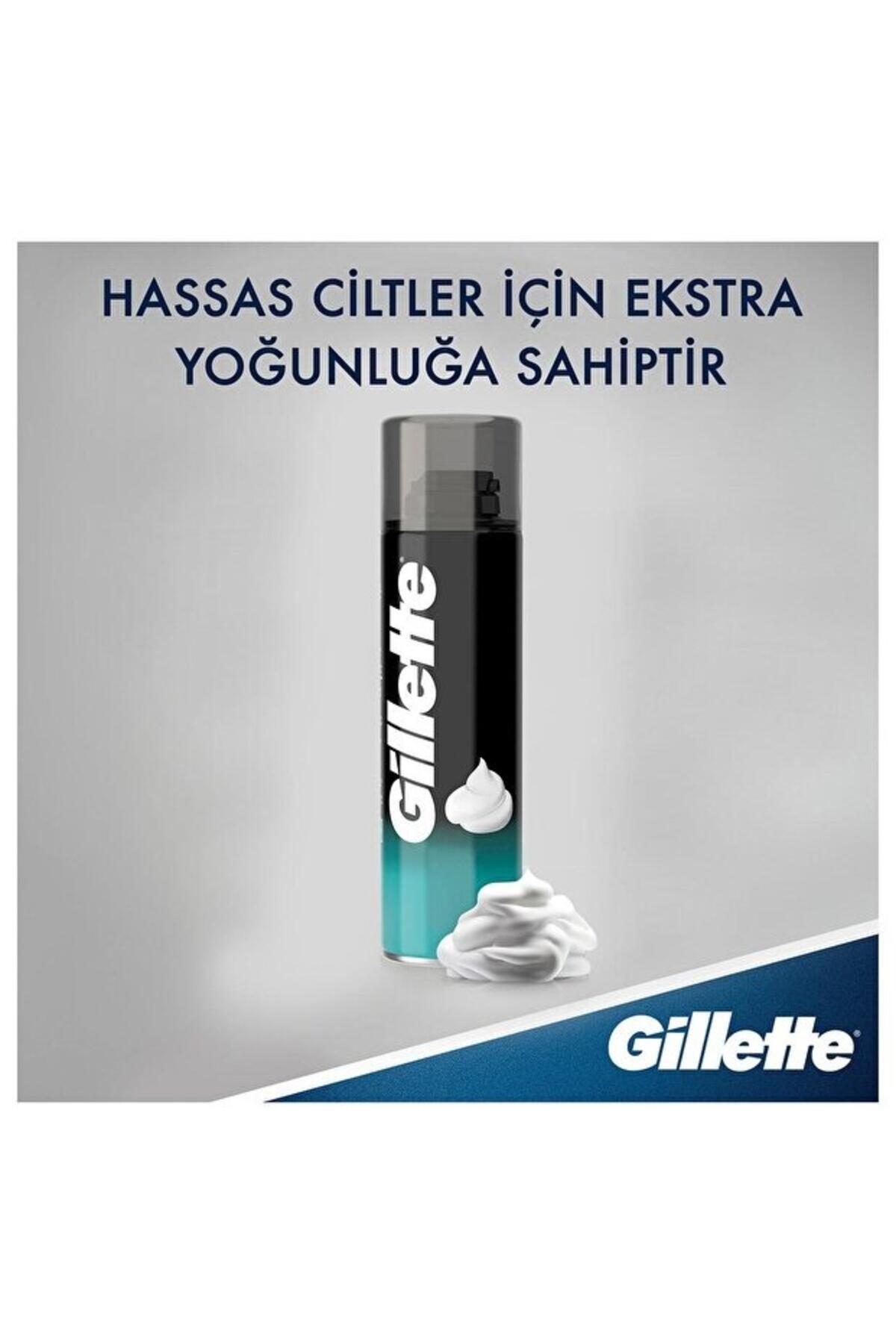 Gillette Traş Köpüğü Hassas Ciltler 200Ml