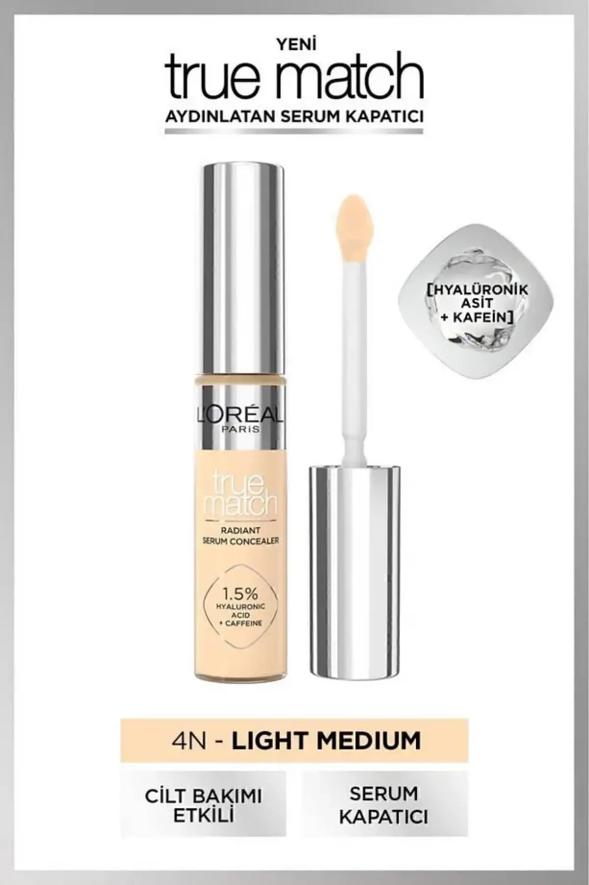 Loreal Paris Kapatıcı True Match No:4N