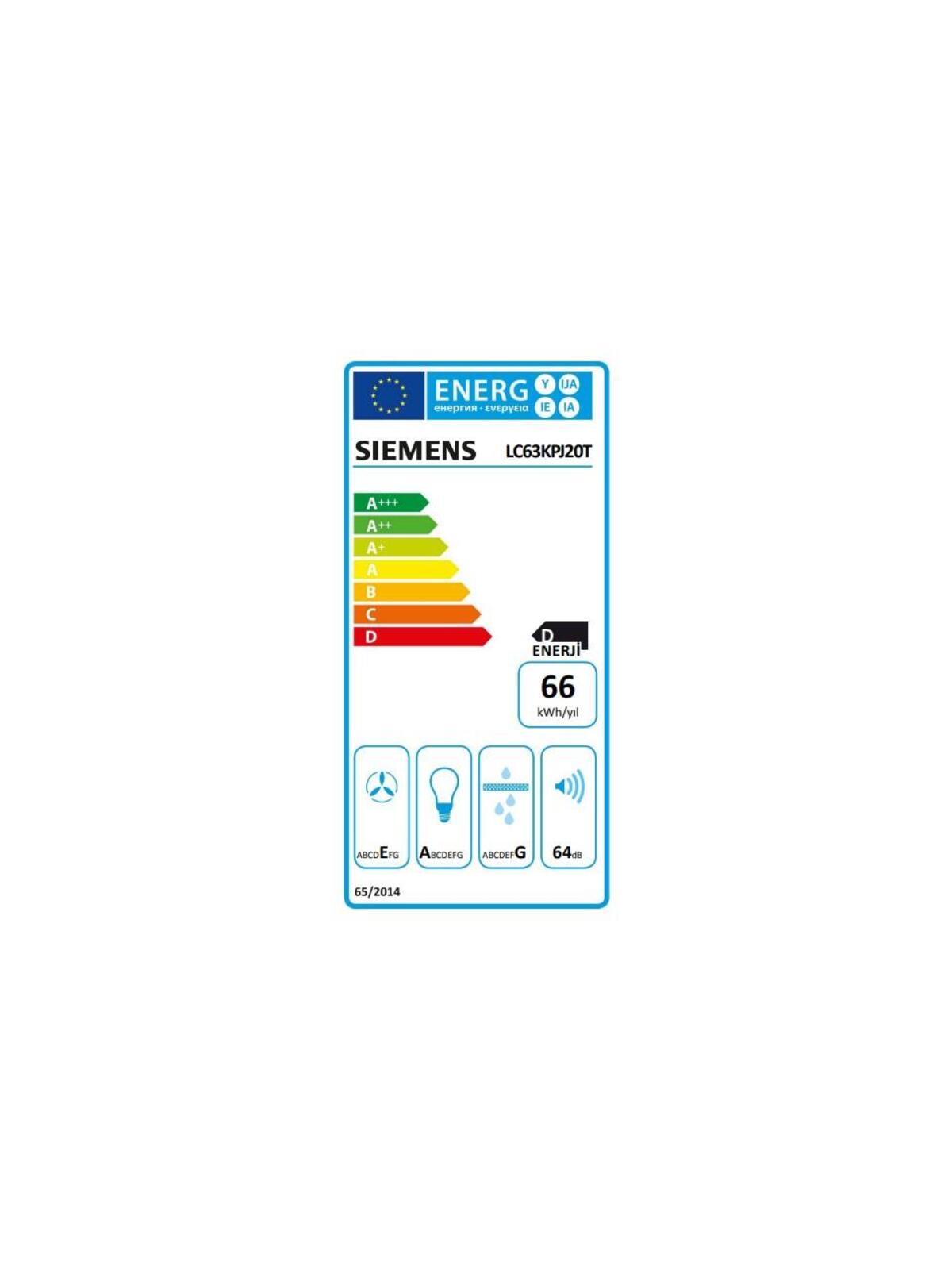Siemens Ankastre Davlumbaz LC63KPJ20T