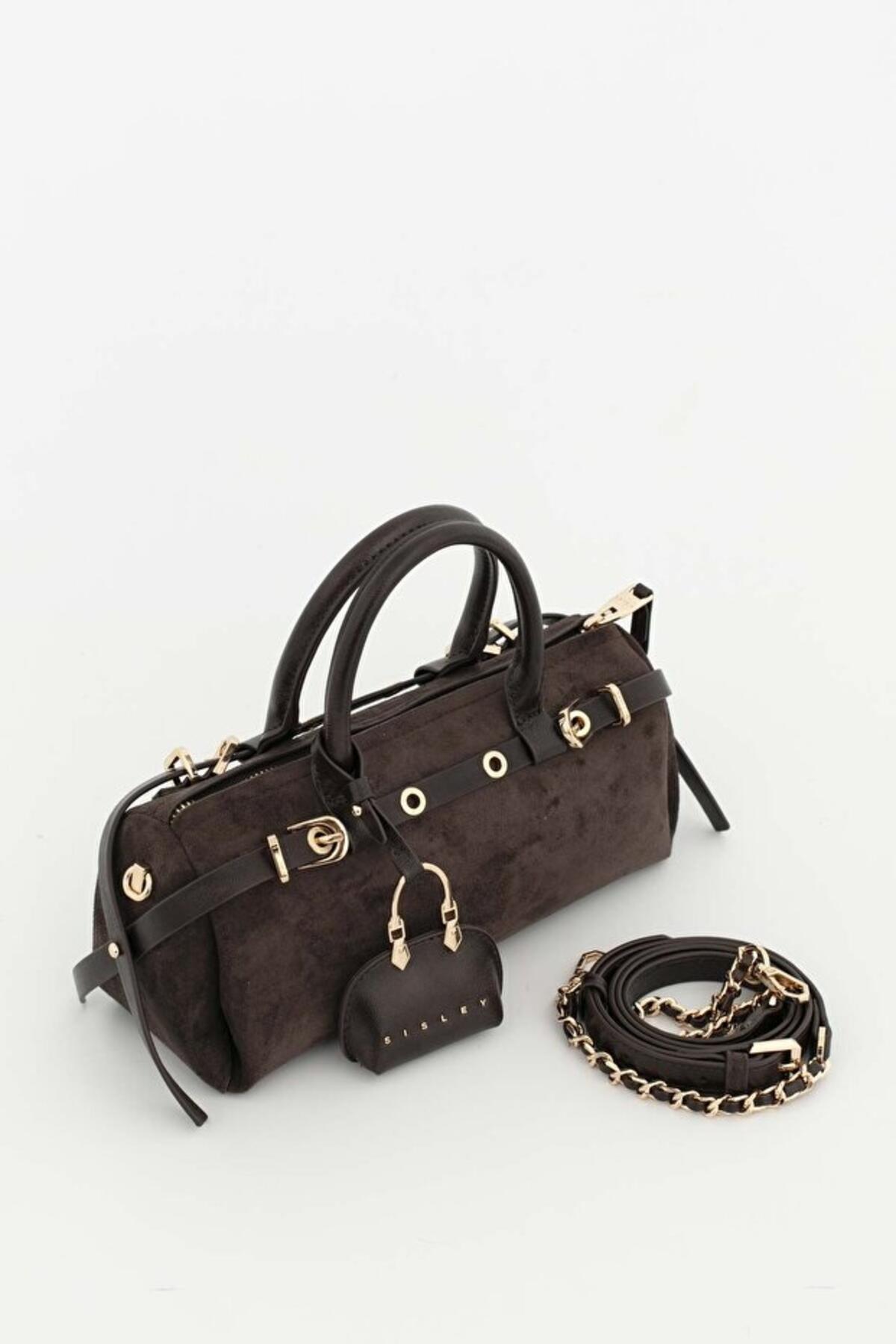 Sisley Kadın Kol Çantası SLY_246 Kahve