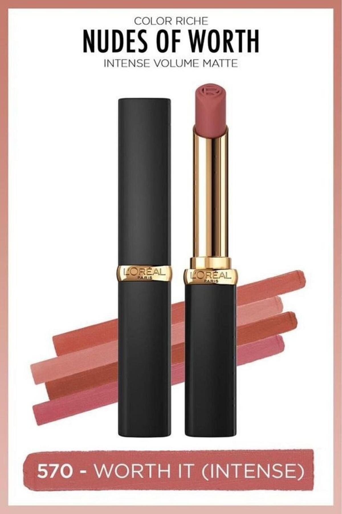 Loreal Paris Ruj Color Riche İntense Volume Mat No:570