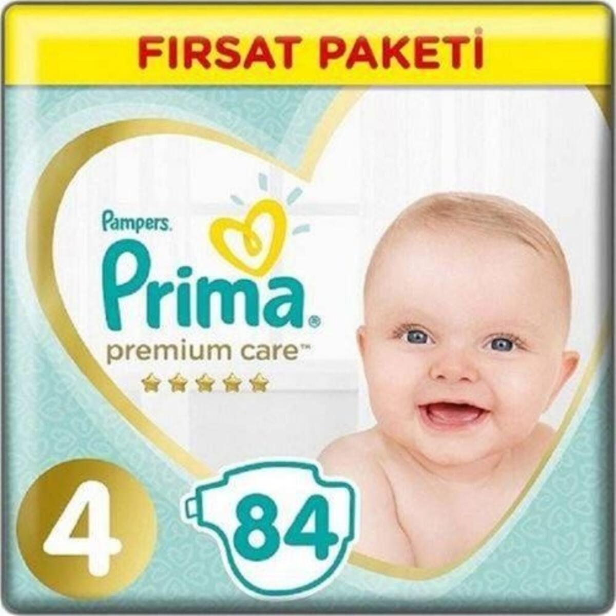 Prima Bez Premcare Maxi Fırsat Paketi 4 Beden 84Lü