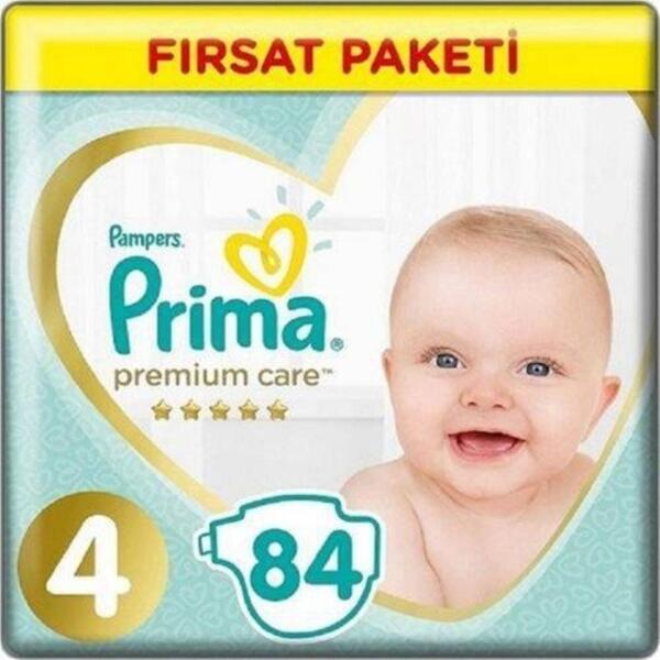 Prima Bez Premcare Maxi Fırsat Paketi 4 Beden 84Lü