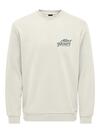 Only&Sons Sweatshirt 22032287 Beyaz