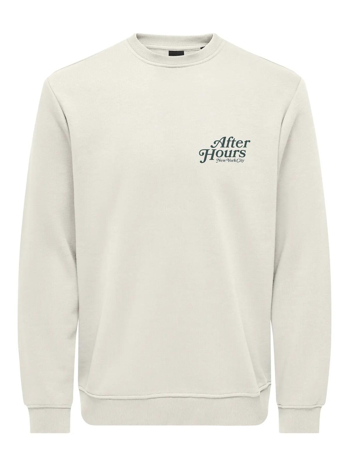 Only&Sons Sweatshirt 22032287 Beyaz