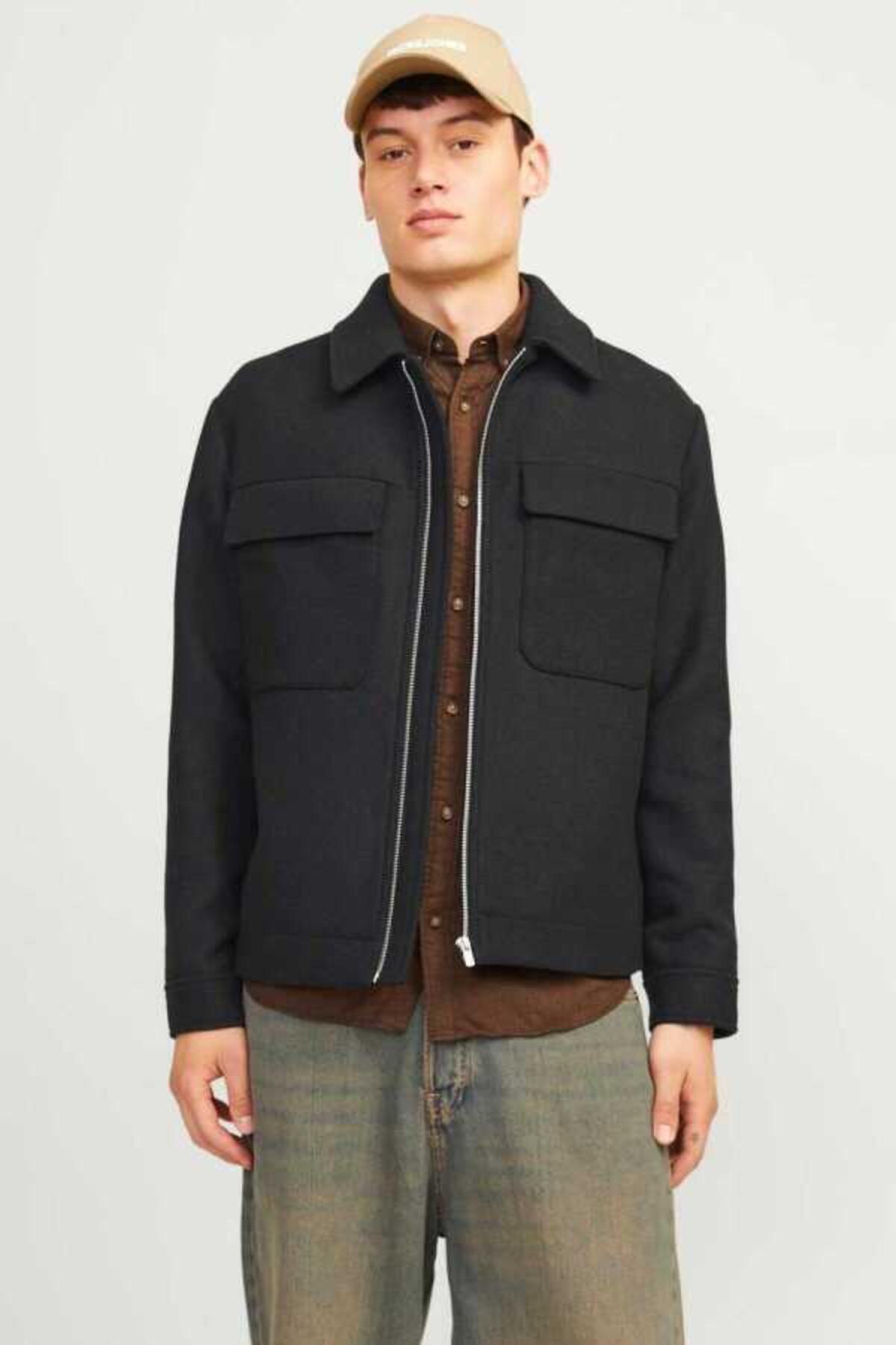 Jack&Jones Ceket 12259393 Siyah