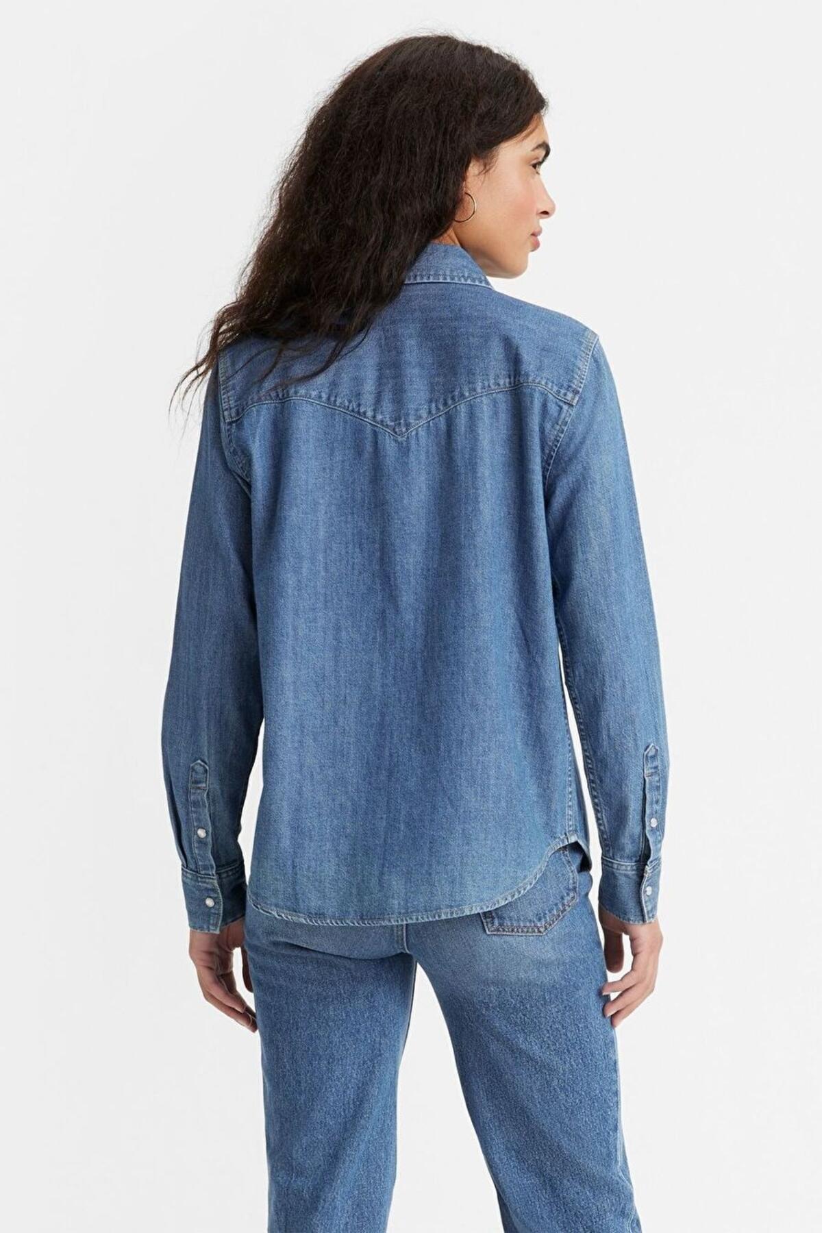 Levis Gömlek 16786-0017 Orta İndigo