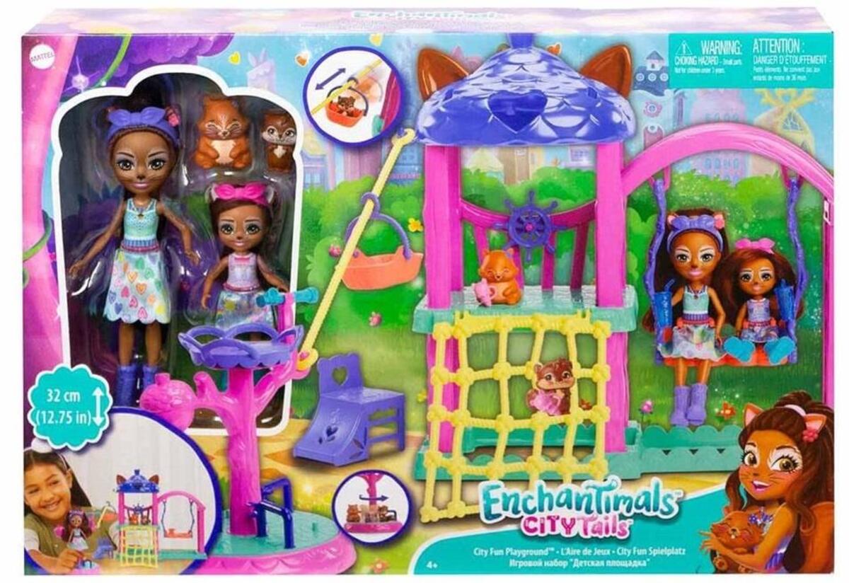 Enchantimals Oyun Parkı Seti MTL-HHC16