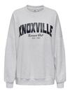 Only Sweatshirt 15337256 Açık Gri Melanj
