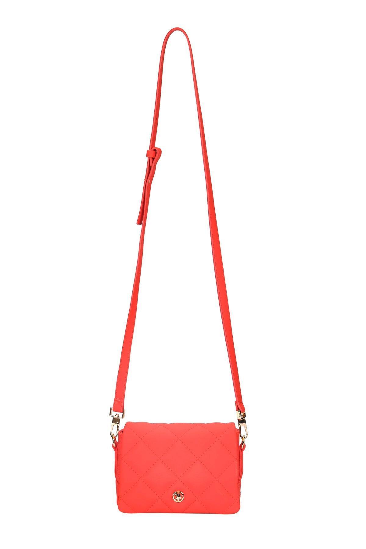 U.S. Polo Assn. Çapraz Çanta US24160 Nar Çiçeği