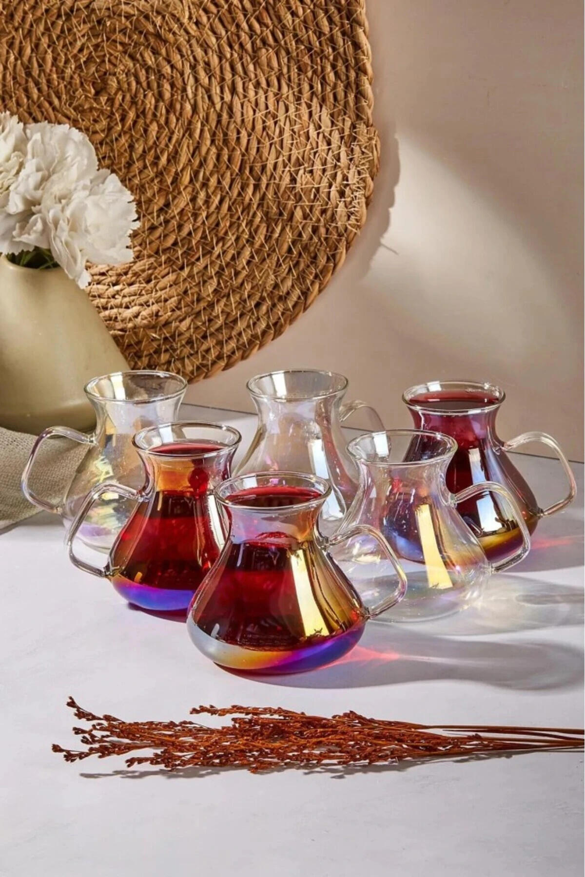 Perotti Çay Bardak 6Lı Ehl-i Keyf Luster 16014