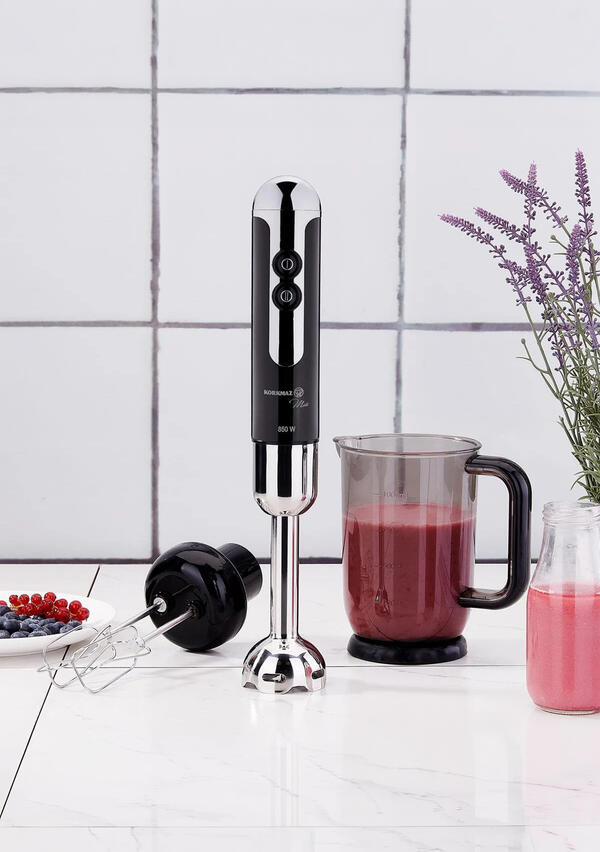 Korkmaz Blender Seti Mia Mega A447-12 Siyah