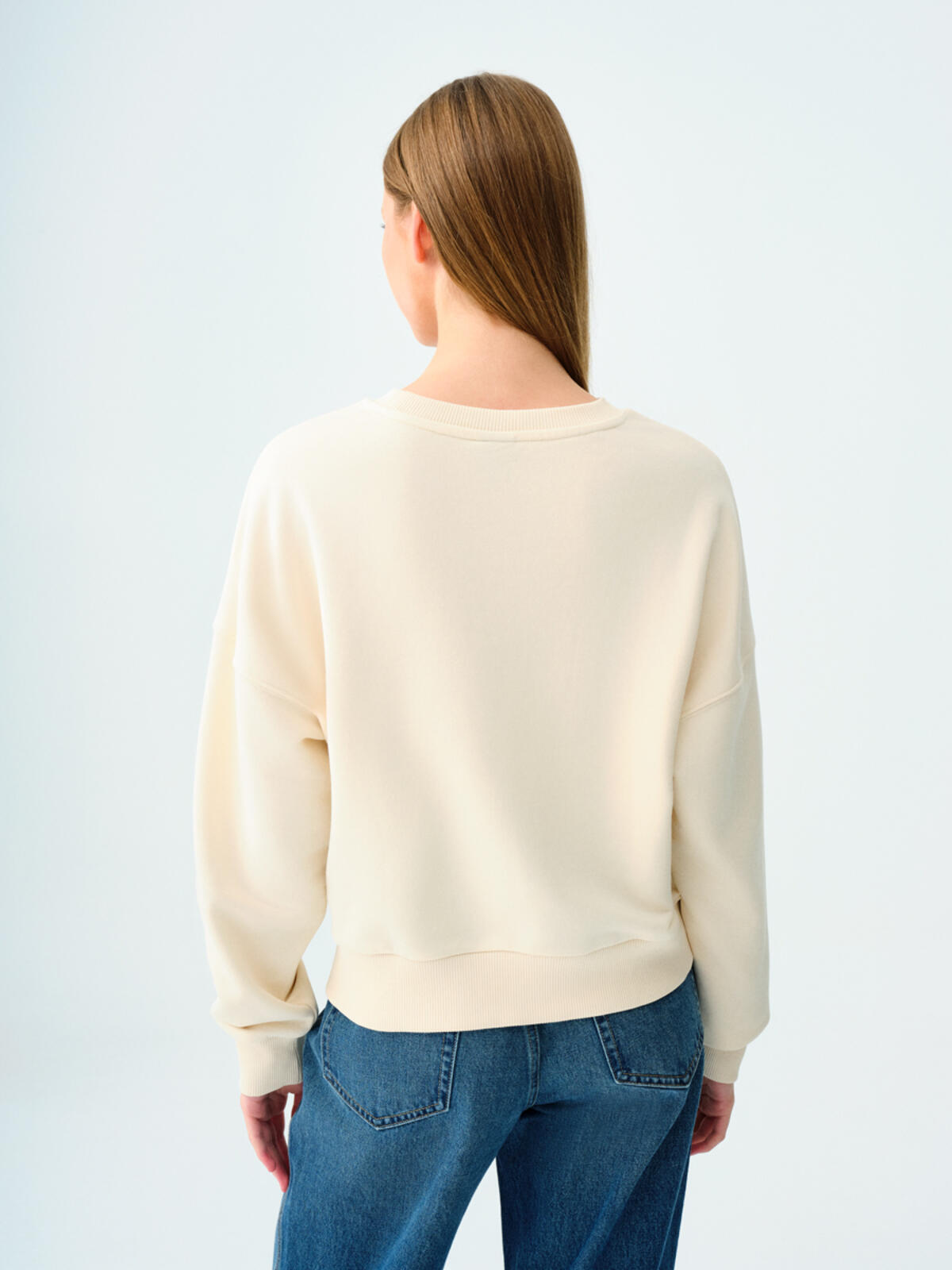 Loft Sweatshirt LF2035722 Açık Taş