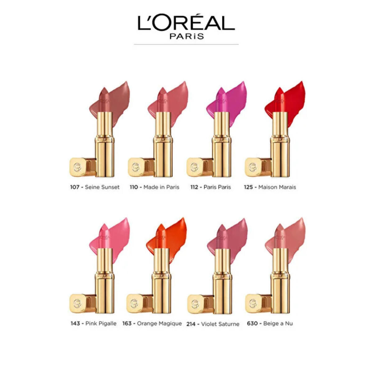 Loreal Paris Ruj Color Riche Satin No:107