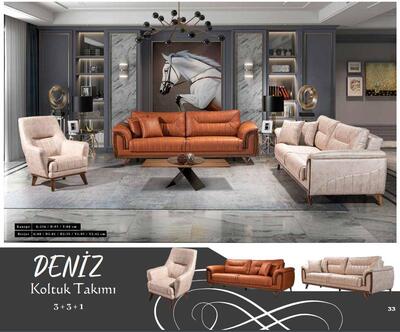 Chancolye Koltuk Tk Deniz 3+3+1