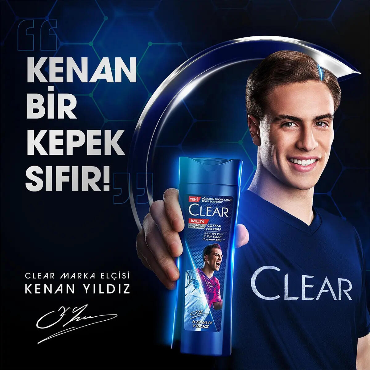 Clear Men Şampuan Legends Kenan 350Ml