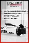 Loreal Paris Kaş Sabitleyici Infaillible 24H Brow Lamination Şeffaf