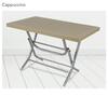 Comfort Masa Köknar Kırma Metal Ayak Ct050 70*120 Cappuccino