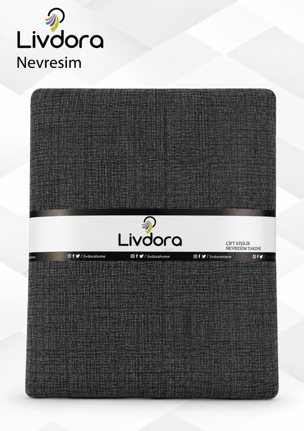 Livdora Nevresim Clean Çk Antrasit