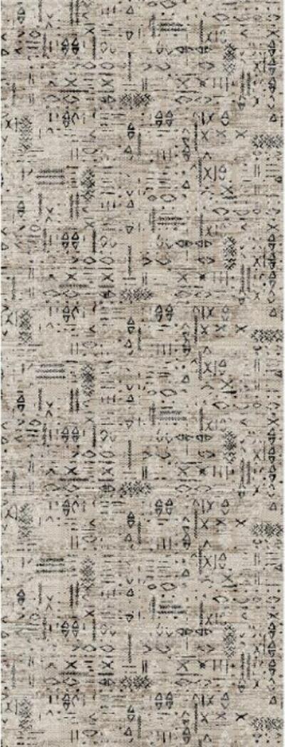 Dinarsu Desenli Yolluk 150 Cm Sude Momento Vizon(Dy)