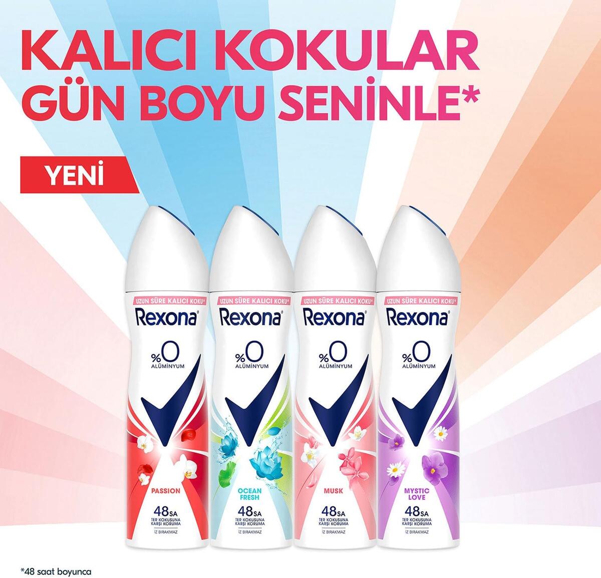 Rexona Kadın Deodorant Passion 150Ml