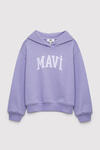 Mavi Kız Çocuk Sweatshirt M7S10147-70557 Mor