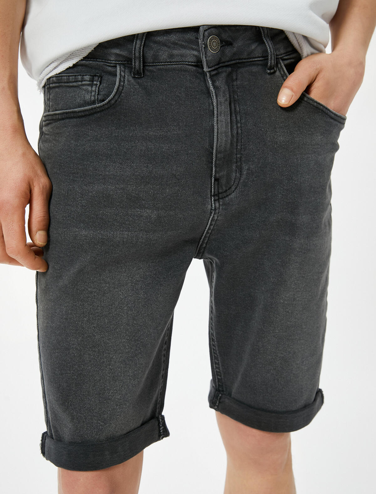 Koton Şort 4SAM40315ND Gri