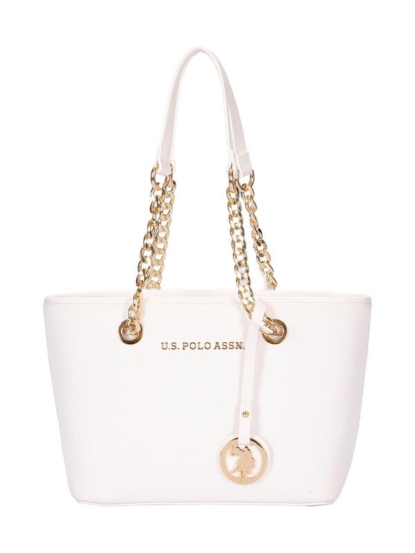 U.S. Polo Assn. Omuz Çanta US25251 Beyaz