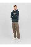 Jack&Jones Sweatshirt 12242197 Koyu Yeşil