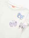 Koton Sweatshirt Kız Bebek 6WMG10013AK Ekru