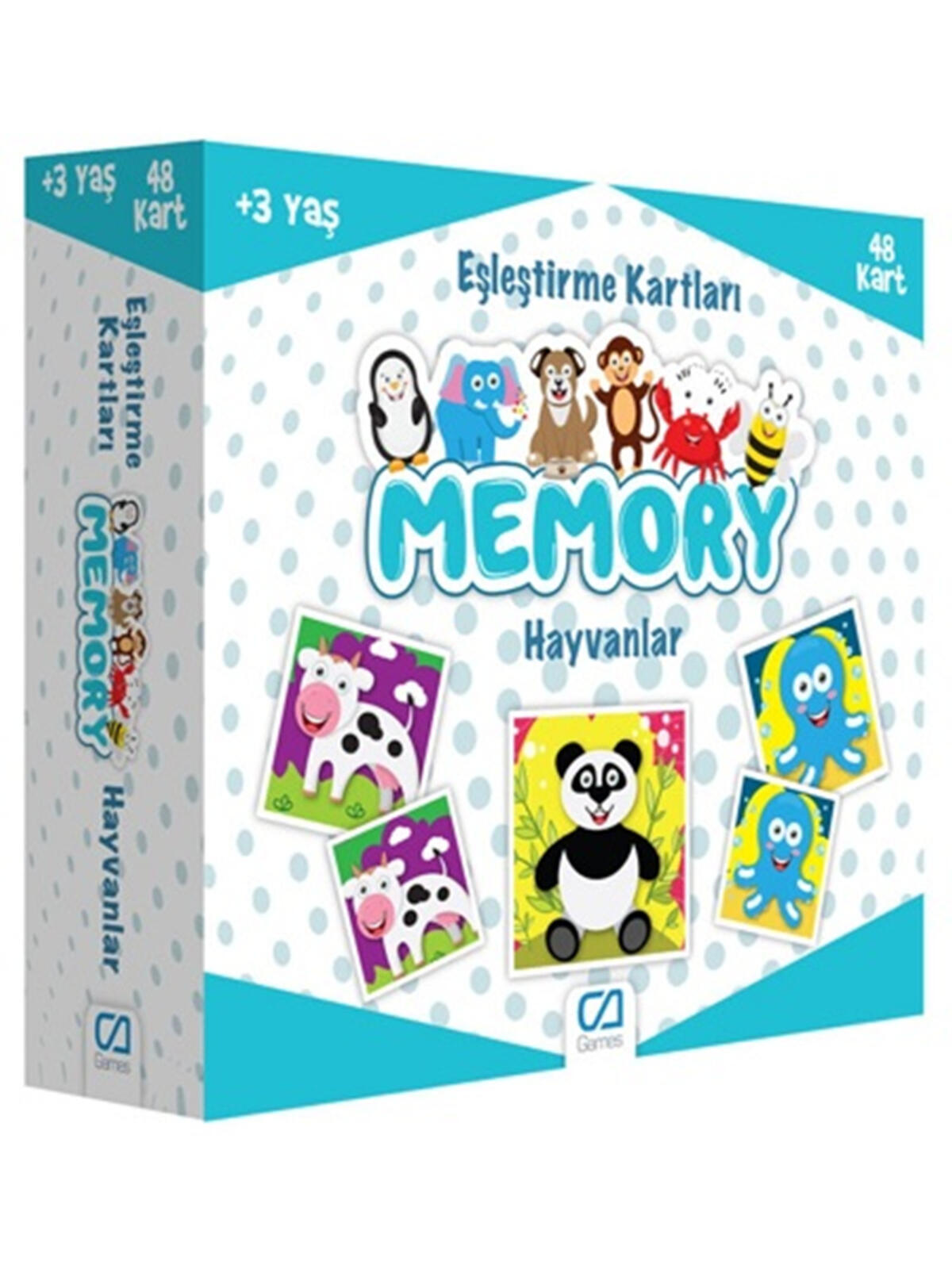 Ca Games Memory Hayvanlar CA-5041