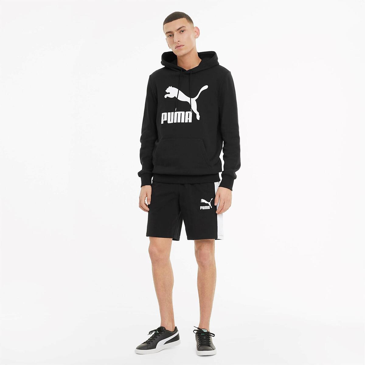 Puma Hoodie Classics Logo Hoodie Tr 530084_01 Siyah
