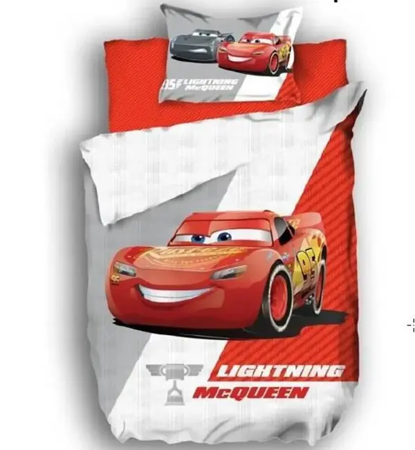 Özdilek Pike Takımı Tek Kişilik Lisanlı Cars Piston Cup Kırmızı
